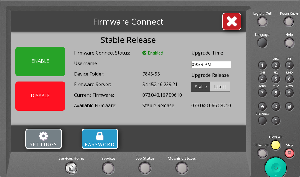 Firmware Connector App