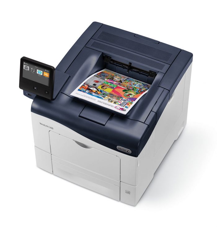 Versa link C400 with app and printed paper